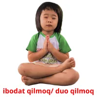 ibodat qilmoq/ duo qilmoq Tarjetas didacticas