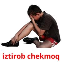 iztirob chekmoq flashcards illustrate