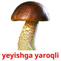 yeyishga yaroqli cartes flash