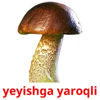 yeyishga yaroqli Bildkarteikarten