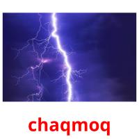 chaqmoq picture flashcards