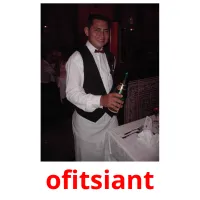 ofitsiant Bildkarten f�r Kinder