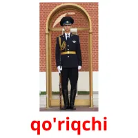 qo'riqchi Bildkarten f�r Kinder