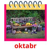 oktabr picture flashcards