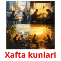 Xafta kunlari picture flashcards