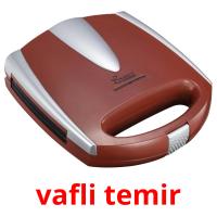 vafli temir picture flashcards