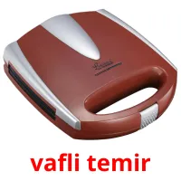 vafli temir flashcards illustrate