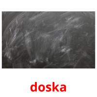 doska flashcards illustrate