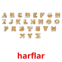 harflar ansichtkaarten