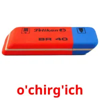 o'chirg'ich ansichtkaarten