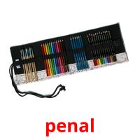 penal picture flashcards