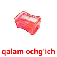 qalam ochg'ich ansichtkaarten