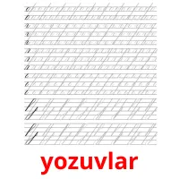 yozuvlar ansichtkaarten