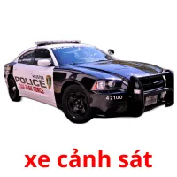 xe cảnh sát Bildkarteikarten