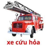 xe cứu hỏa Bildkarteikarten