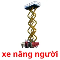 xe nâng người Bildkarteikarten