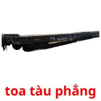 toa tàu phẳng Bildkarteikarten