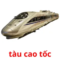 tàu cao tốc Bildkarteikarten