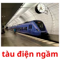 tàu điện ngầm Bildkarteikarten