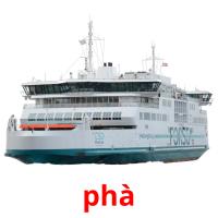 phà picture flashcards