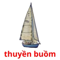 thuyền buồm Bildkarteikarten