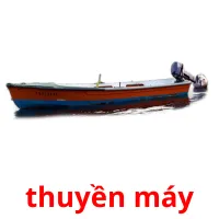 thuyền máy Bildkarteikarten