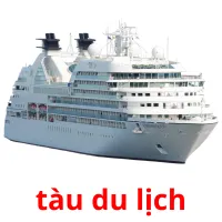 tàu du lịch Bildkarteikarten