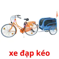 xe đạp kéo picture flashcards