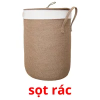 sọt rác ansichtkaarten