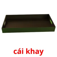 cái khay picture flashcards