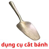 dụng cụ cắt bánh picture flashcards