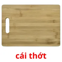 cái thớt flashcards illustrate