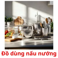 Đồ dùng nấu nướng flashcards illustrate