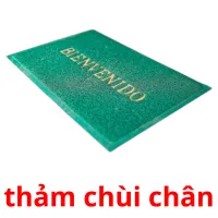 thảm chùi chân ansichtkaarten