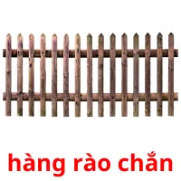 hàng rào chắn flashcards illustrate