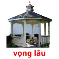 vọng lâu flashcards illustrate