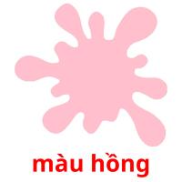 màu hồng picture flashcards