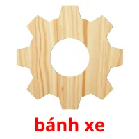 bánh xe flashcards illustrate