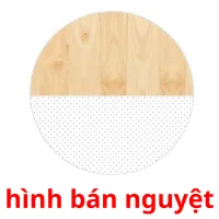 hình bán nguyệt flashcards illustrate