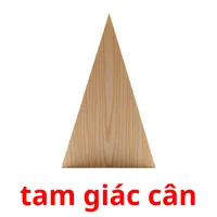 tam giác cân flashcards illustrate