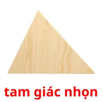 tam giác nhọn flashcards illustrate