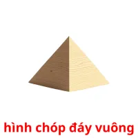 hình chóp đáy vuông picture flashcards