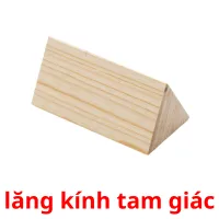 lăng kính tam giác picture flashcards