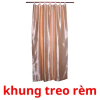 khung treo rèm picture flashcards