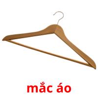 mắc áo picture flashcards