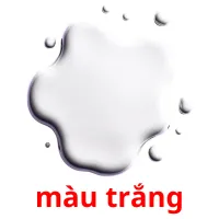 màu trắng Bildkarteikarten