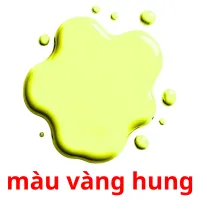 màu vàng hung Bildkarteikarten