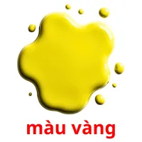 màu vàng Bildkarteikarten