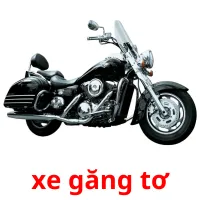 xe găng tơ flashcards illustrate