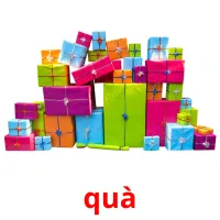 quà flashcards illustrate